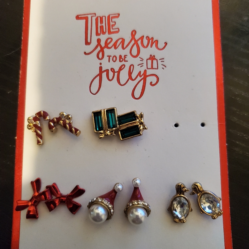 Christmas earrings
